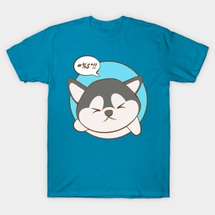 Grumpy Kawaii Husky T-Shirt